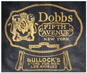 Moe Howard's Collapsible Top Hat, Likely Worn on Stage -- No Size Listed, Though Inner Circumference Measures Approximately 22'' -- Dobbs Fifth Avenue Black Satin Hat Is Near Fine